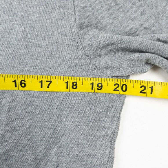 Faherty Thompson Pique Button Down Shirt Men's Small Gray Long Sleeve MXF2207 - Picture 13 of 13